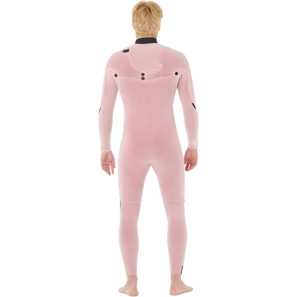 2026 Rip Curl Mens Flashbomb Fusion 4/3mm Chest Zip Wetsuit 176MFS - Black